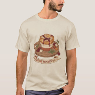 Rustic Cherry Popover Day Vintage Baker T-Shirt