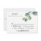 Rustic Chic Eucalyptus Wedding RSVP