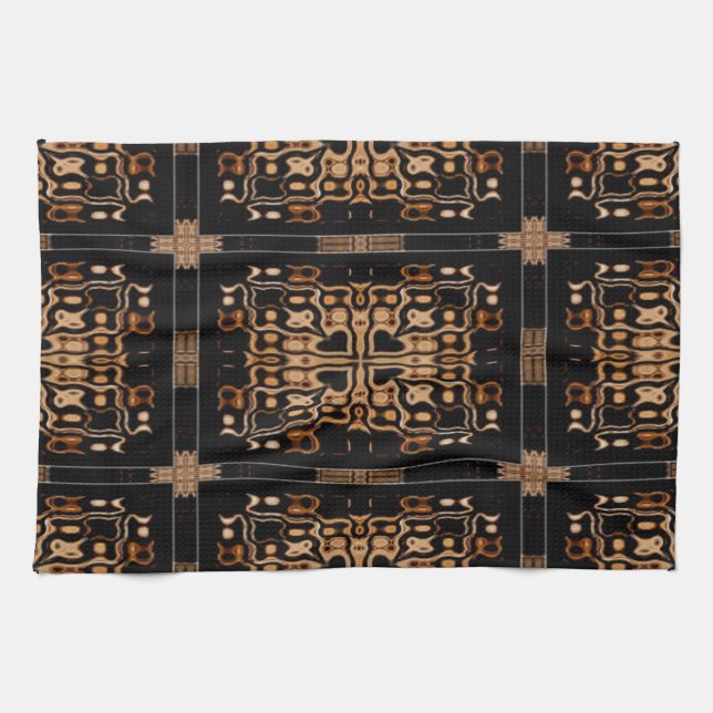 Rustic Chic Kitchen Towel-Design 1 Towel (Horizontal)