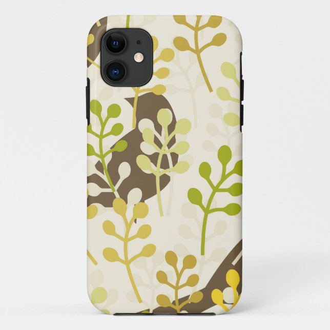 Rustic chic sparrow swallow bird shabby pattern Case-Mate iPhone case (Back)