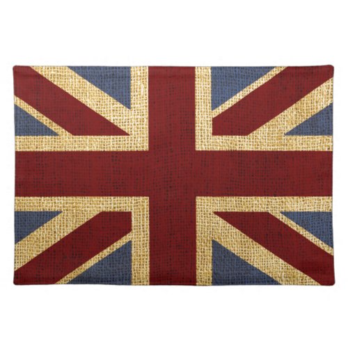 Rustic Chic Union Jack Placemat