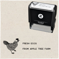 Rustic Chicken Fresh Eggs Farm Name
