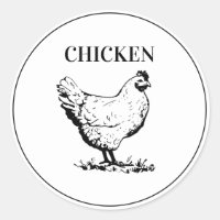 Rustic Chicken Wedding Meal Choice
