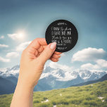 Rustic Christian Bible Verse Chalkboard Typography Classic Round Sticker at Zazzle