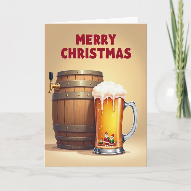 Rustic Christmas Card (Front)