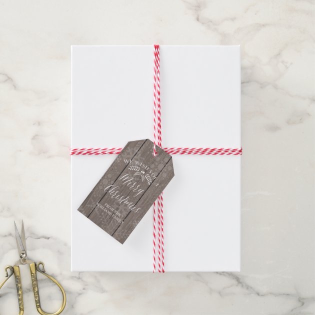 Rustic Christmas Gift Tags