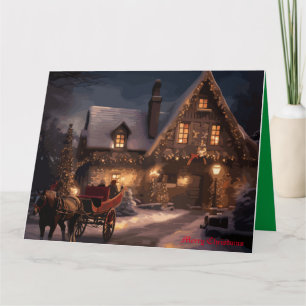 Rustic Christmas Magic Card