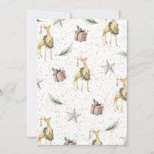 Rustic Christmas Party Invitations 