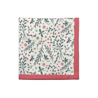 Rustic Christmas Stars & Branches Cloth Napkin