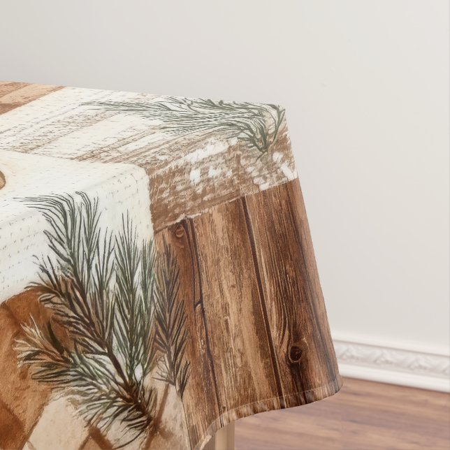 Rustic Christmas Tablecloth (In Situ)