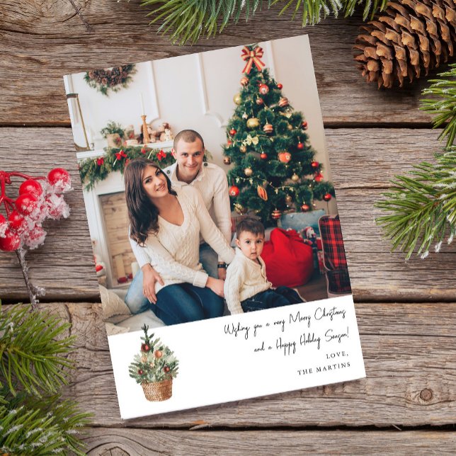 Rustic Christmas Tree V Note Photo (Creator Uploaded)