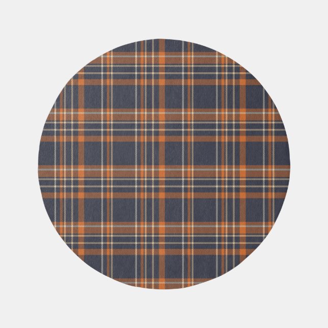 Rustic Christmas/winter plaid  Outdoor Rug (Front)