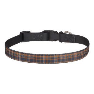 Rustic Christmas/winter plaid Pet Collar
