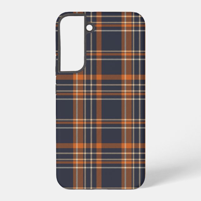 Rustic Christmas/winter plaid   Samsung Galaxy Case (Back)