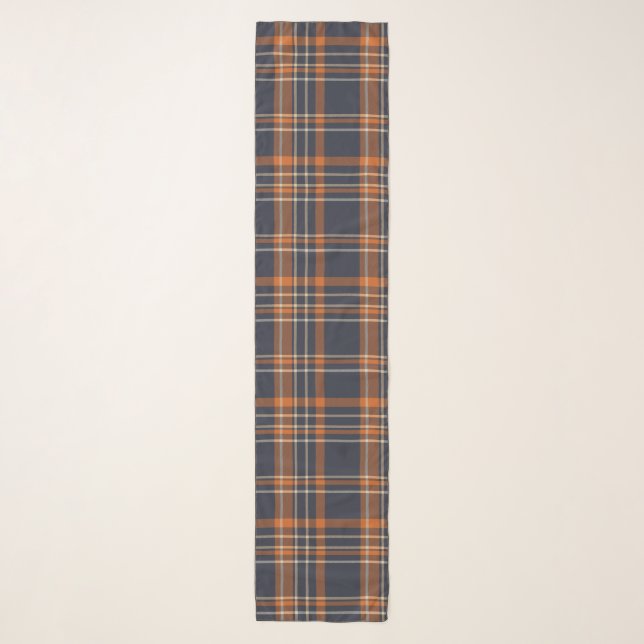 Rustic Christmas/winter plaid   Scarf (Front)