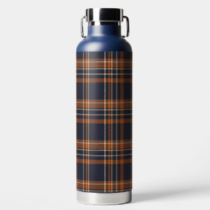 Rustic Christmas/winter plaid Water Bottle