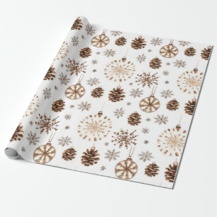 Rustic Christmas Wrapping Paper