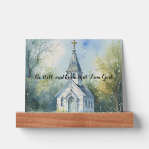 Rustic Church Path in Wildflower Meadow Picture Ledge