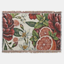 Rustic Citrus Floral summer