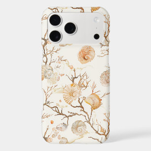 Rustic Coastal - Seashells, Starfish, Reef (14) iPhone 17 Pro Max Case