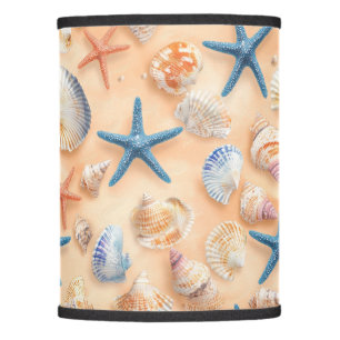 Rustic Coastal - Seashells, Starfish, Reef (6) Lamp Shade