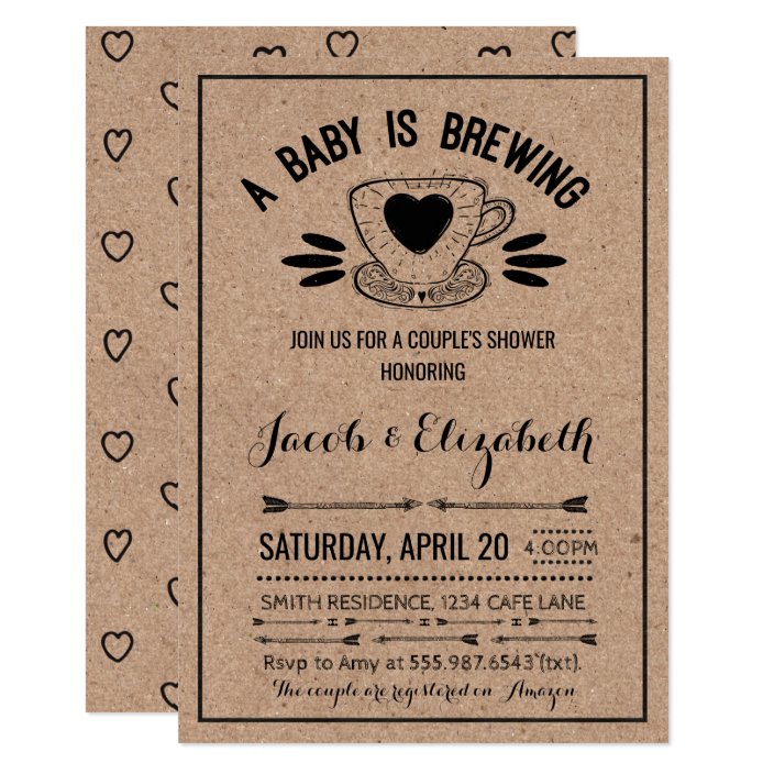 baby brewing invitations