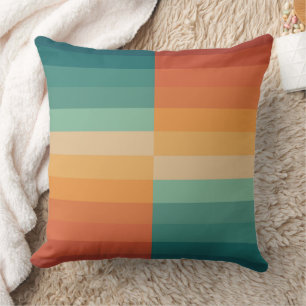 Rustic Colors For Antique MultiColored Pillow