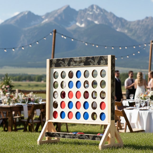 Rustic Copper Brown Floral Wedding Fast Four (Rustic Copper Brown Floral Wedding Fast Four)