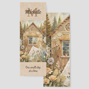 Rustic Cottagecore Floral Cozy Garden Bookmarks
