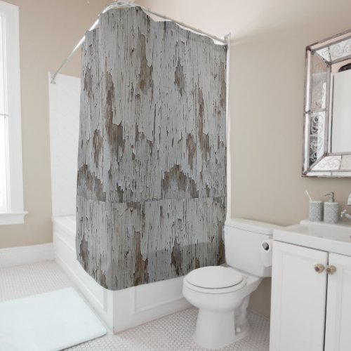 Rustic Country Antique Shower Curtain