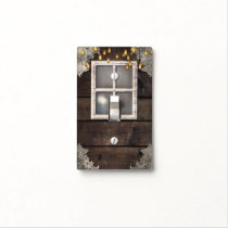 Rustic Country Barn Window Lights Lace Country Light Switch Cover
