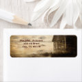 Rustic Country Barn Wood Barn Wedding Label | Zazzle