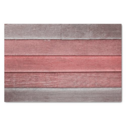 Rustic Country Brown Tones Wood Grain Texture Tissue Paper