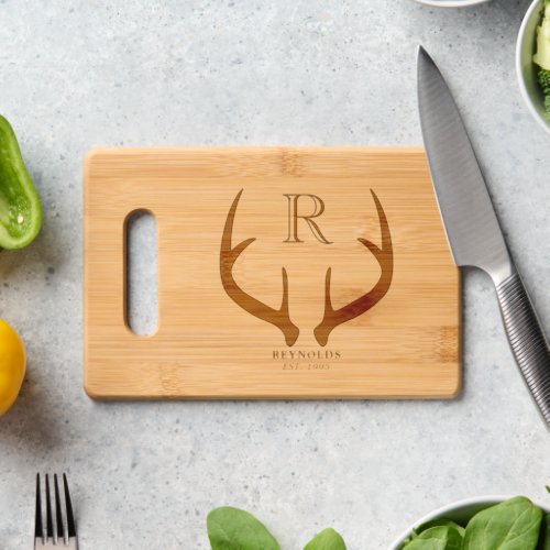 Rustic Country Cabin Family  Cutting Board