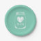 Rustic country chic mason jar paper party plates