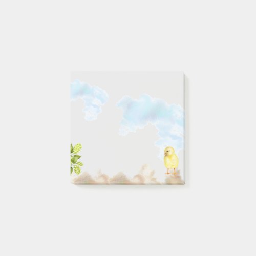 * Rustic Country Chicken Hops  Farm Chic Post-it Notes