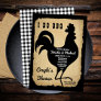 Rustic Country Chicken I DO BBQ Couple's Shower Invitation