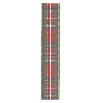 Rustic Country Christmas Holiday Tartan Plaid Medium Table Runner by All_About_Christmas at Zazzle