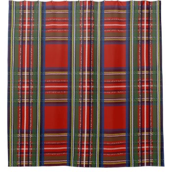 Rustic Country Christmas Holiday Tartan Plaid Shower Curtain by All_About_Christmas at Zazzle