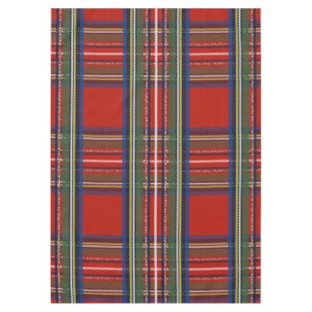 Rustic Country Christmas Holiday Tartan Plaid Tablecloth by All_About_Christmas at Zazzle
