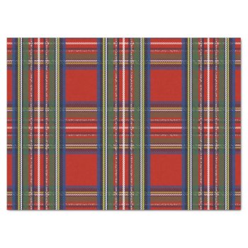 Rustic Country Christmas Holiday Tartan Plaid Tissue Paper by All_About_Christmas at Zazzle
