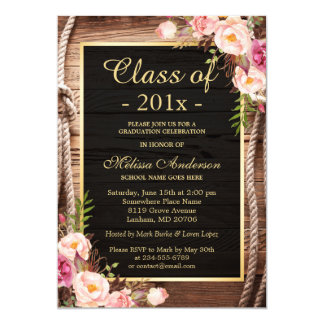 Country Graduation Invitations 4