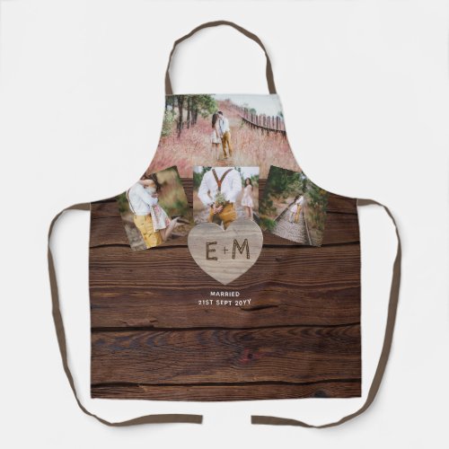 Rustic Country Cottage Kitchen Mom Grandma Photo   Apron