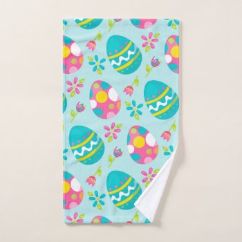 Rustic Country Easter Bunny Holiday Spring Hand Towel by Home_Sweet_Holiday at Zazzle