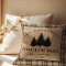 Rustic Country Family Name Cabin in the Woods