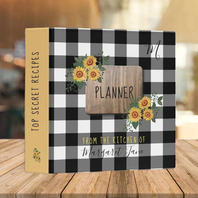 Rustic country family planner 3 ring binder (Creator Uploaded)
