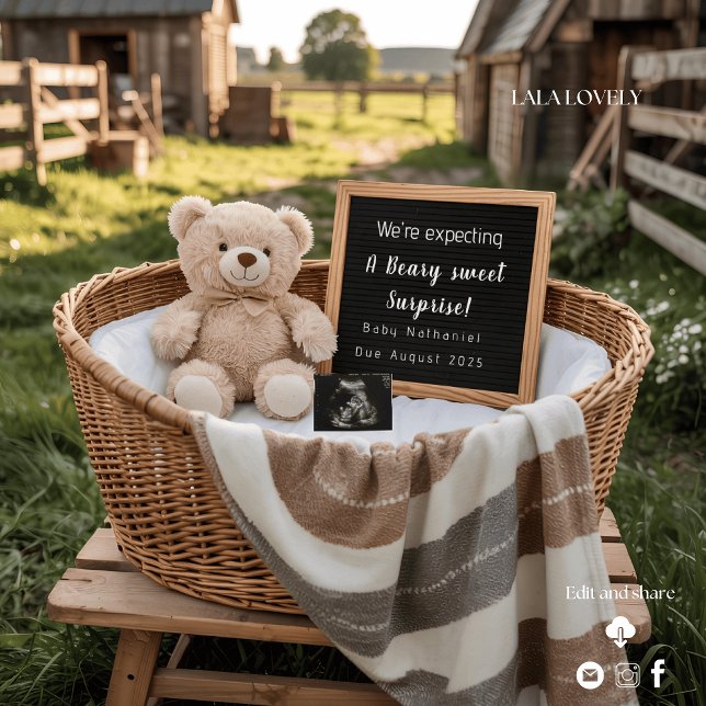 Rustic country Farm House Pregnancy Announcement (Creator Uploaded)