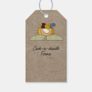 Rustic Country Farm Product Hang Tag
