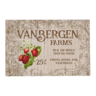 Rustic Country Farmers Market Sign 