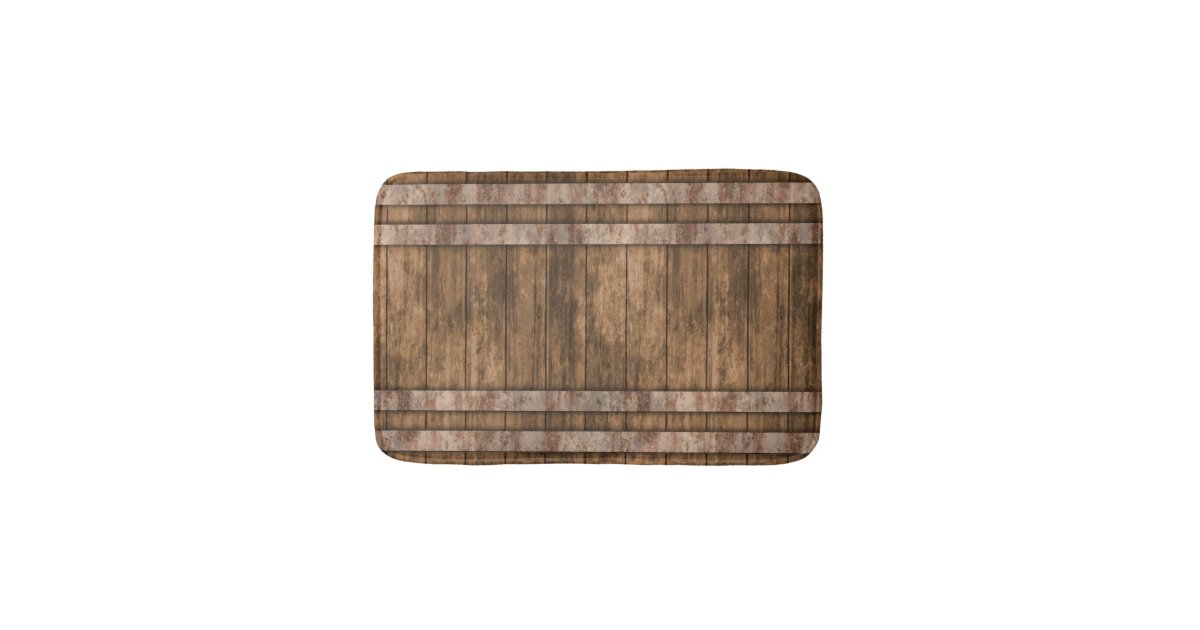 Rustic Country Farmhouse Bath Mat Zazzle